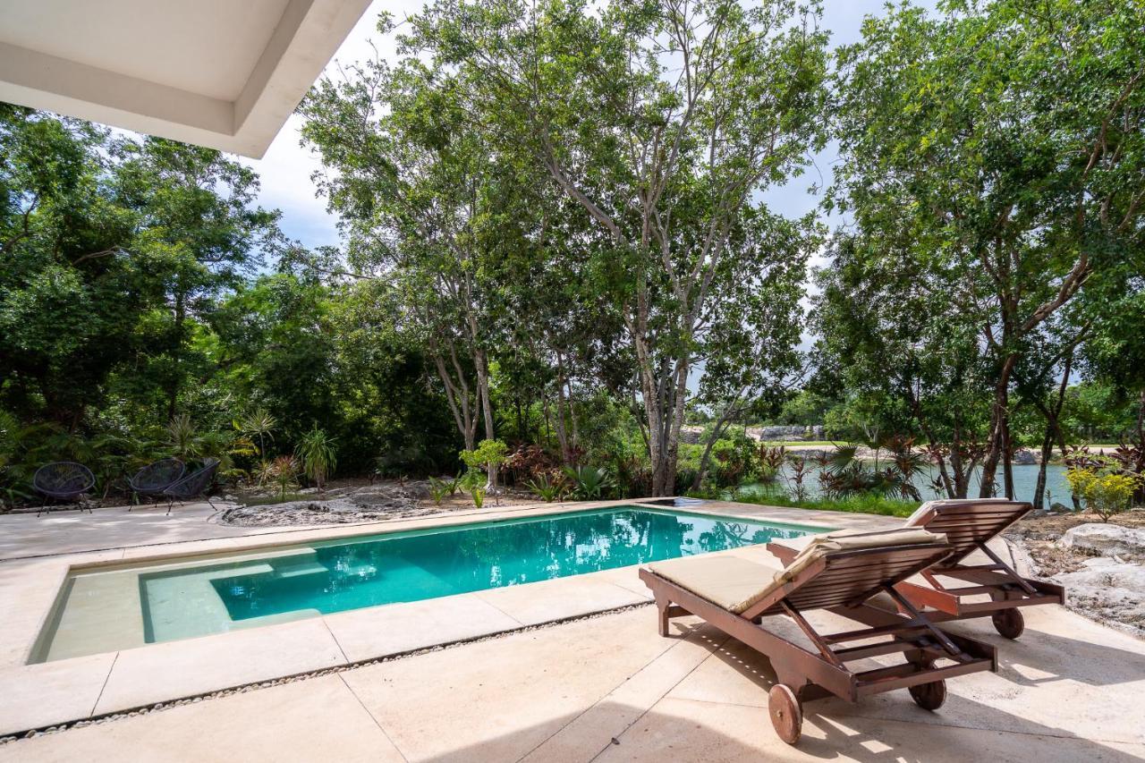 Tulum Country Club Private Villa With Pool 18 People Екстериор снимка